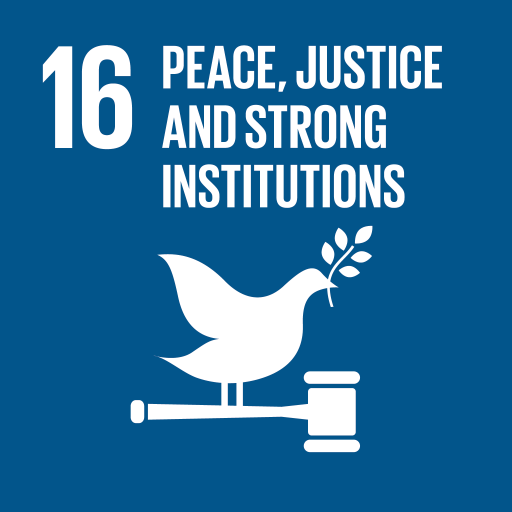 Promote peaceful and inclusive societies for sustainable development, provide access to justice for all and build effective, accountable and inclusive institutions at all levels